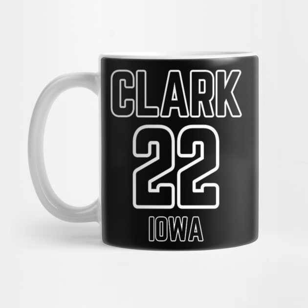 CAITLIN CLARK 22 IOWA by Alexander S.